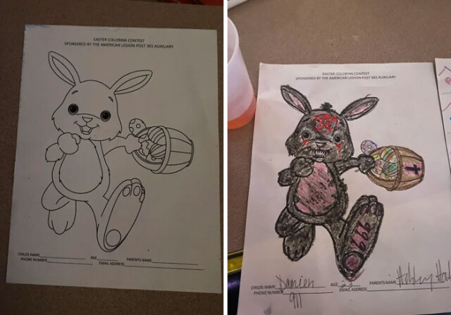 Коли дитячі розмальовки потрапляють до рук дорослих (фото)