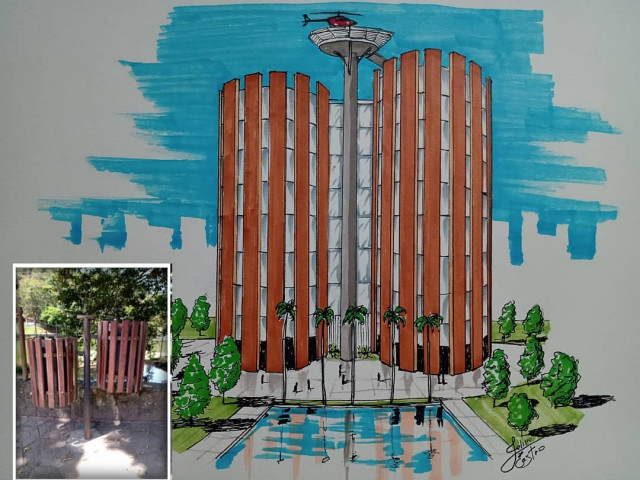 Бразильский архитектор Фелипе де Кастро, который придумывает здания, вдохновлённые повседневными предметами (фото)