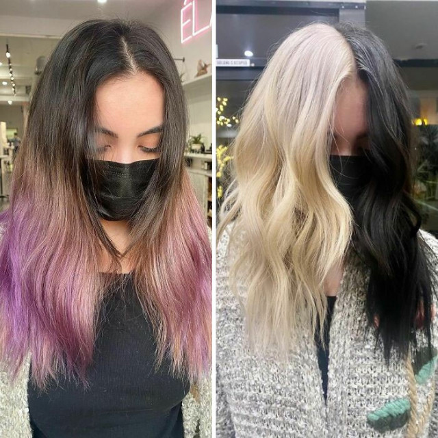 Женщины, которые покрасили волосы в непривычный цвет и не пожалели об этом (фото)