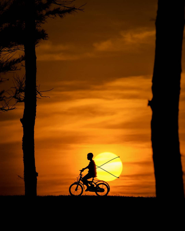 Индийский фотограф, который делает захватывающие фотографии на закате (фото)