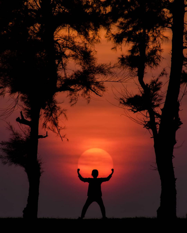 Индийский фотограф, который делает захватывающие фотографии на закате (фото)