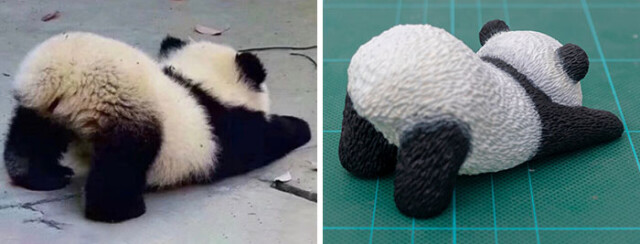 Японский художник превращает культовые Интернет-мемы с животными в скульптуры