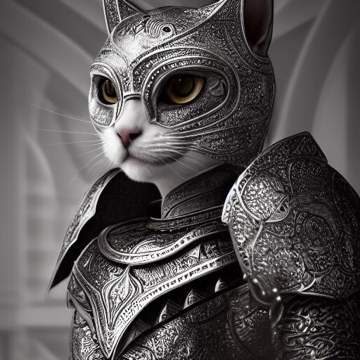 Нейросеть перетворила котиків на лицарів, і це одне з найкращих, що досі створював Штучний Інтелект (20 фото)