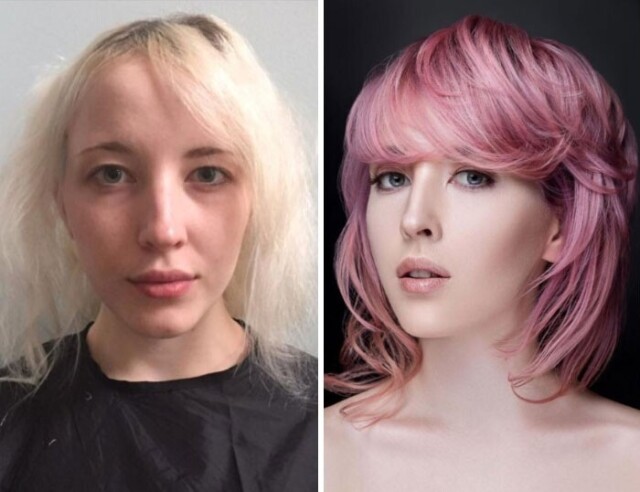 20 фотографій людей до та після того, як вони кардинально змінили зовнішність