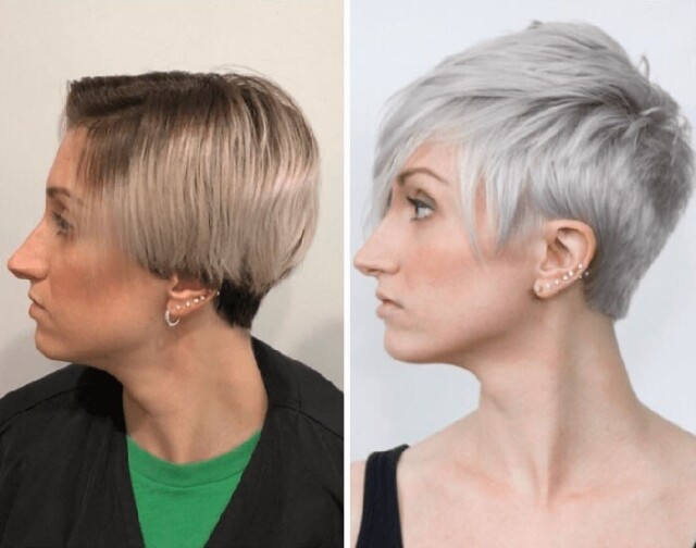 20 фотографий людей до и после того, как они кардинально изменили внешность 