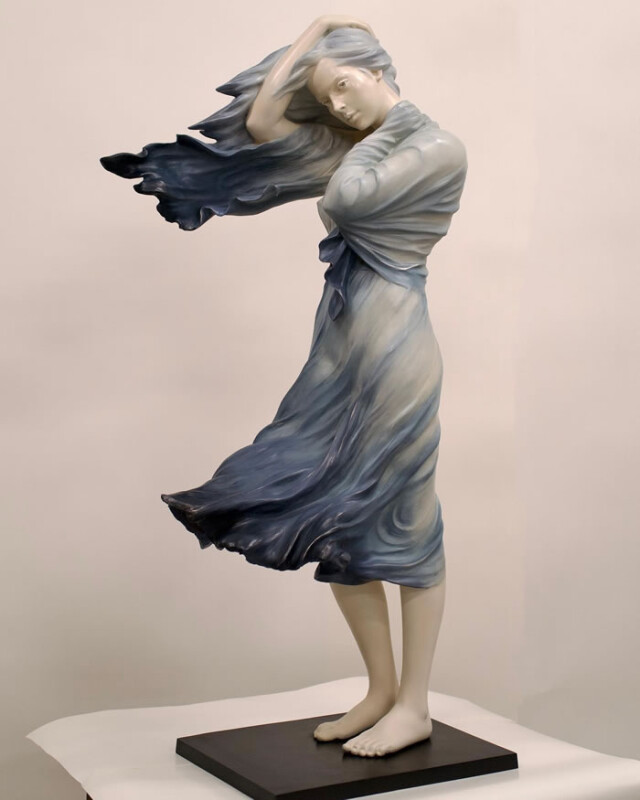 Китайская художница создаёт прекрасные скульптуры женщин, которые, кажется, вот-вот оживут