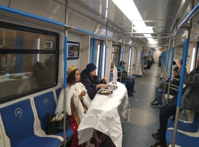 Дивні та несподівані пасажири метро