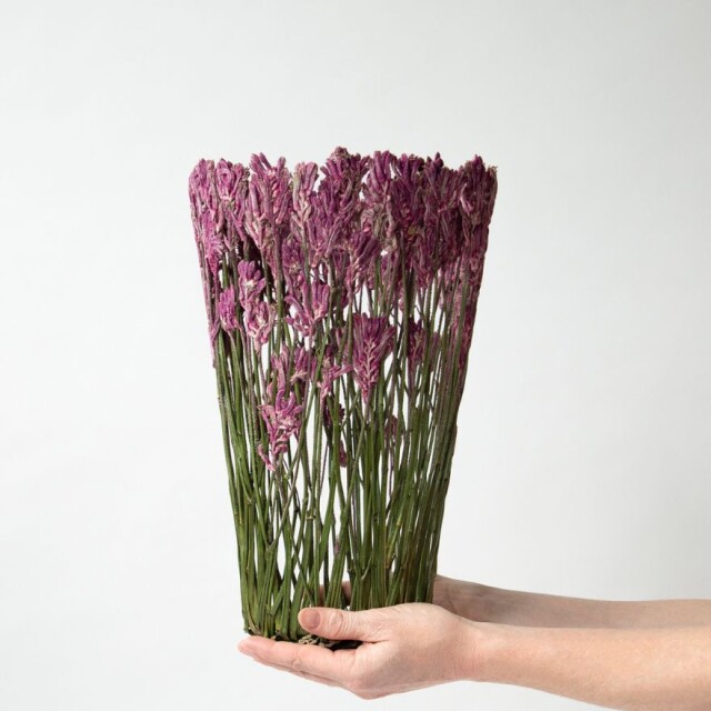 Красивые цветочные вазы для любителей сухоцветов (фото)