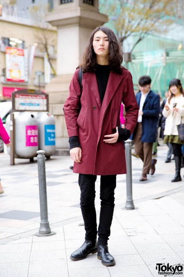 Модники и модницы на улицах Токио