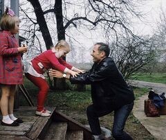 Советские актёры в ретро-фотографиях 