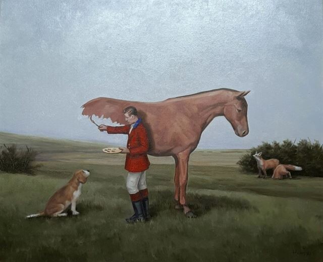 Гумористичні та сатиричні картини канадської художниці Тоні Хемел  