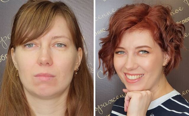 Фотографии женщин до и после слепого преображения от Оксаны Труновой и Ольги Тарасовой