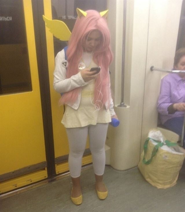 Дивні та несподівані пасажири у метро