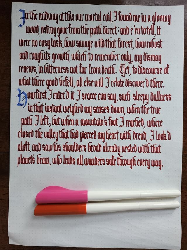 Примеры красивого почерка и великолепной каллиграфии (фото)