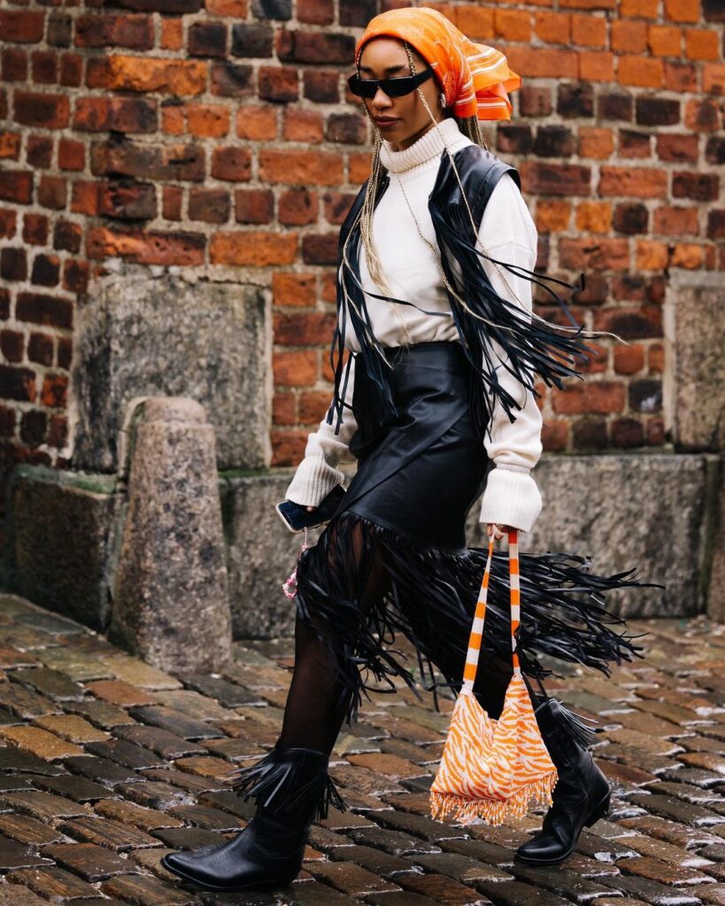 В Копенгагене прошла неделя моды: лучшие образы с улиц. Фото