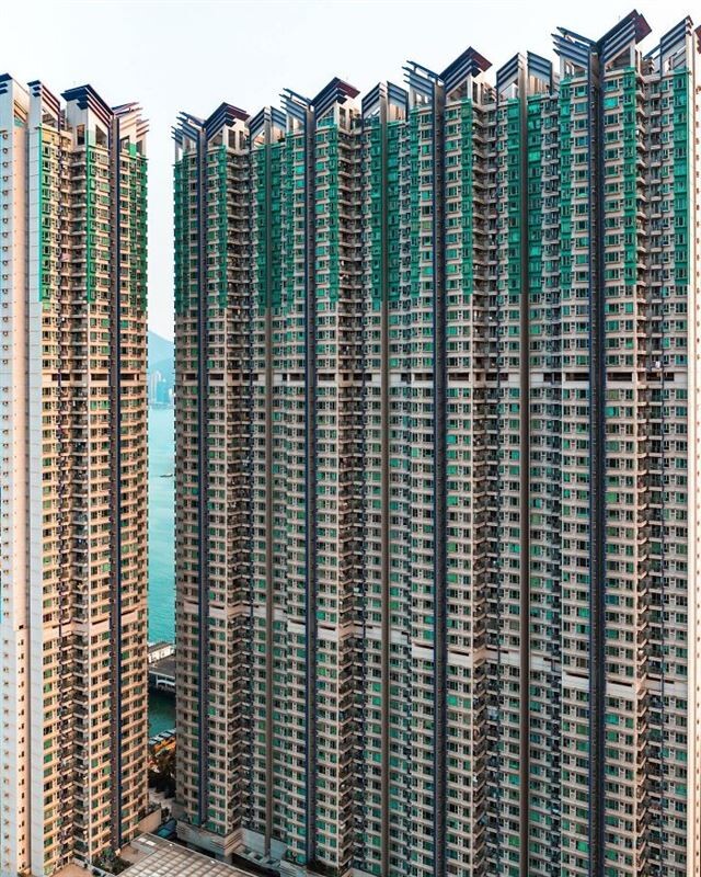 Фотограф показав, чому Гонконг називають бетонними джунглями (фото)
