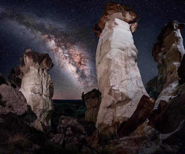 Млечный путь в ярких астроснимках Уэйна Пинкстона. Фото