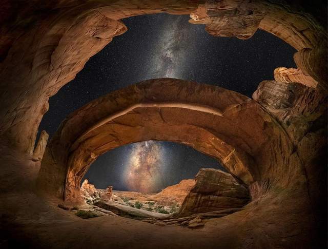 Чумацький шлях у яскравих астрознімках Уейна Пінкстона.  Фото