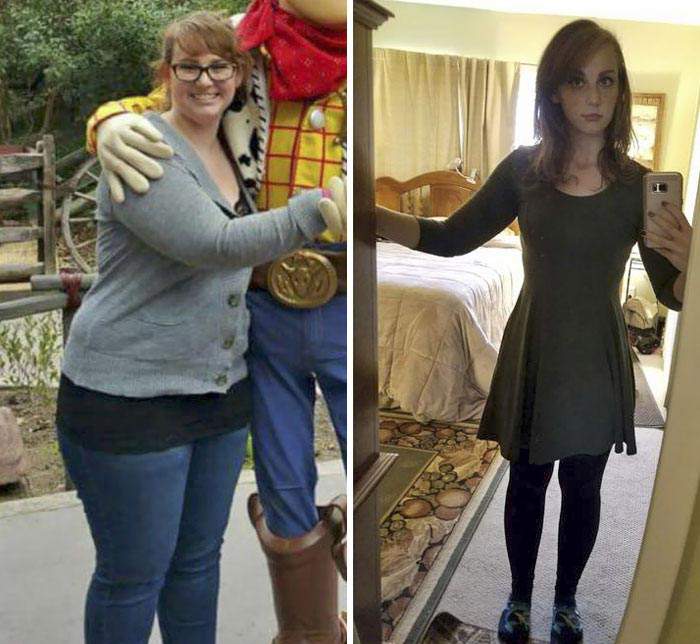 Їх не впізнати: яскраві результати людей, які зуміли скинути зайву вагу.  Фото