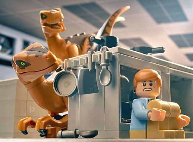 Известные сцены из популярных фильмов, сериалов и видеоигр, воссозданные из LEGO 