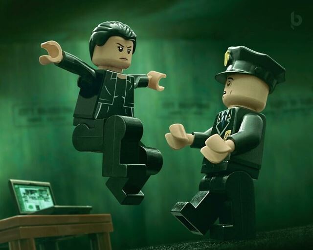 Известные сцены из популярных фильмов, сериалов и видеоигр, воссозданные из LEGO 