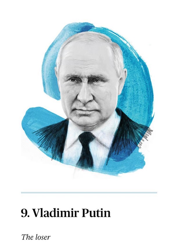 Politico назвала Путина \"неудачником года\" (ФОТО)