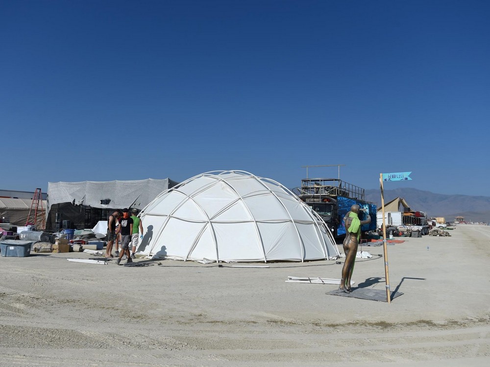 Начался фестиваль Burning Man 2017
