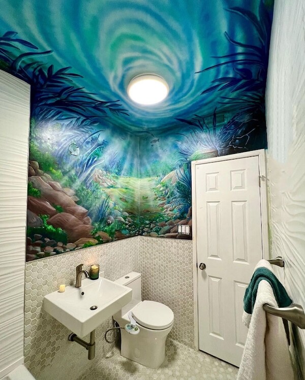 Прикольний дизайн та ідеї для ванної кімнати (фото)