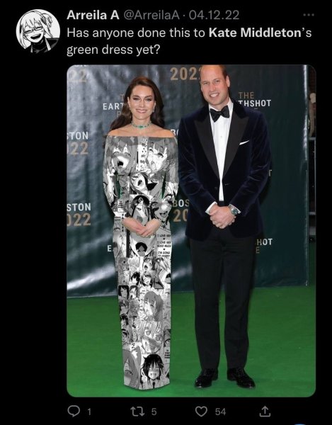 Сукня Кейт Міддлтон стала мемом у мережі (фото)