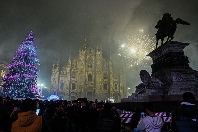 Как мир встретил Новый год: огни салютов и фейерверков (ФОТО)