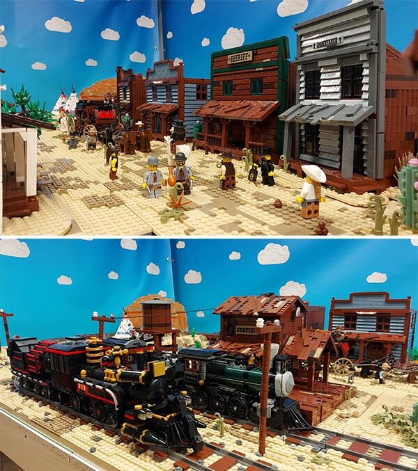 Оригинальные конструкции из LEGO