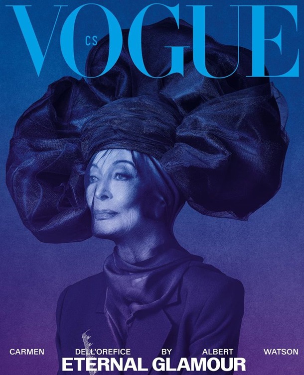 Старейшая в мире топ-модель снялась для обложки журнала Vogue (ФОТО)