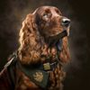 Фотограф создал проект с собаками-героями в униформе (ФОТО)