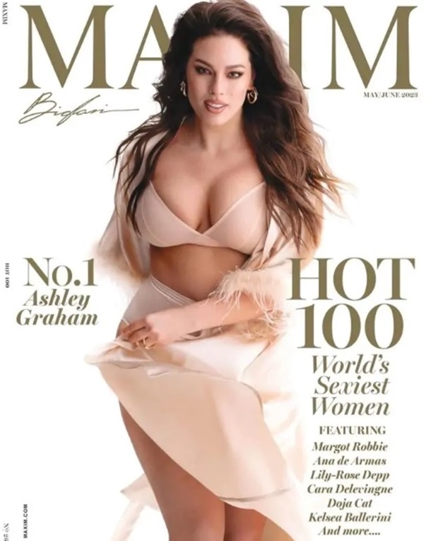 Модель Ешлі Грем визнали найсексуальнішою жінкою року (ФОТО)