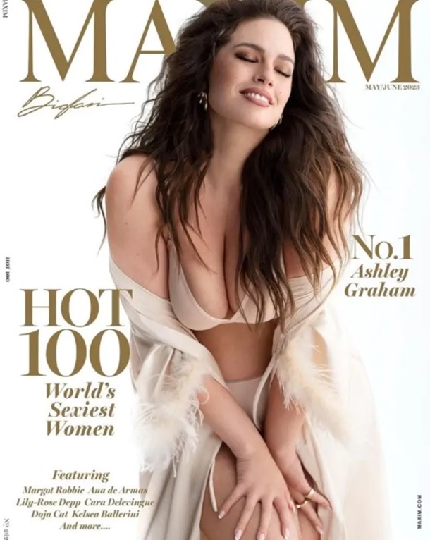 Модель Эшли Грэм признали самой сексуальной женщиной года (ФОТО)