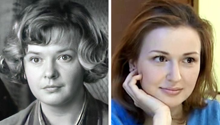 10 наших любимых советских актрис и их дочери, запечатленные в одном и том же возрасте