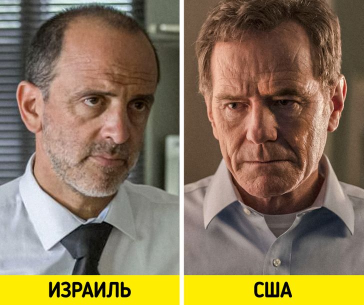 11 случаев, когда хитовые сериалы отважились переснять в других странах. Правда, не всегда удачно