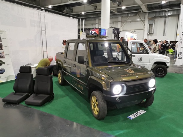 В Украине представили электромобиль LUAZ 