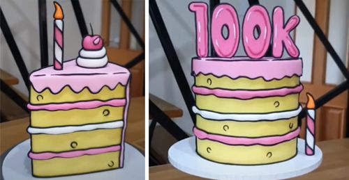 Незвичайні торти виглядають так, начебто вийшли з мультфільму (ВІДЕО)