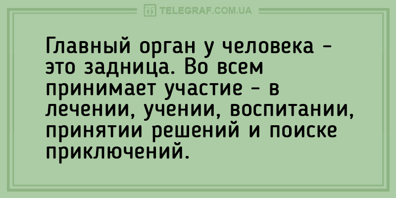 Свежая «порция» уморительных анекдотов