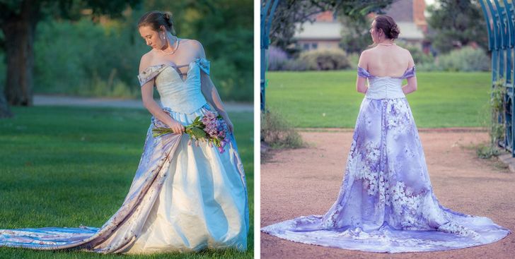20+ невест, которые не стали тратиться на дорогие наряды и при этом все равно выглядели словно диснеевские принцессы