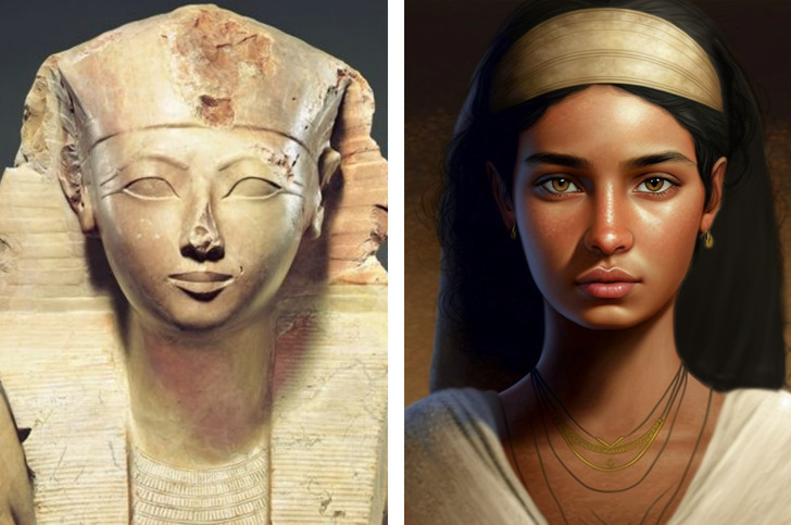 Ми дізналися, як могли б виглядати правителі Стародавнього Єгипту, і випали в осад від їхньої краси