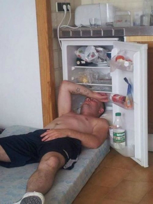 17 життєвих і дуже кумедних фотографій про виживання у спеку