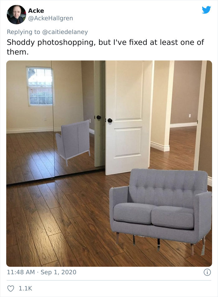 Відфотошоплена квартира стала новим мемом