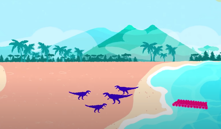 Що, якби мегалодон і тиранозавр перетворилися на одну істоту?