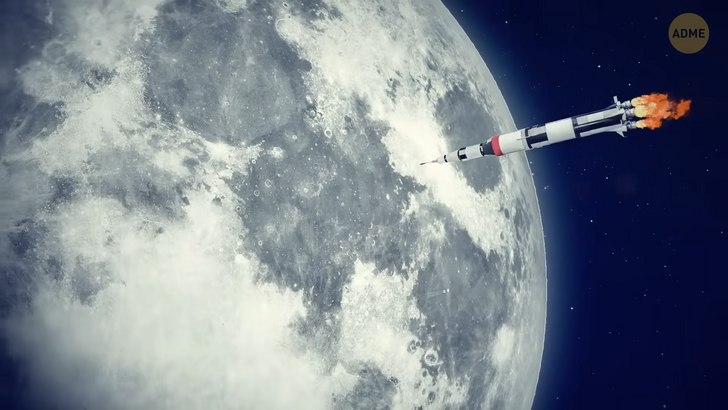 Таємнича ракета врізалася в Місяць (Відео)