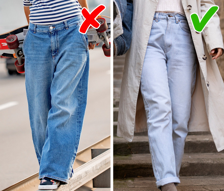 Моделі джинсів та штанів, які навіть стрункі та довгі ноги візуально зроблять коротшими