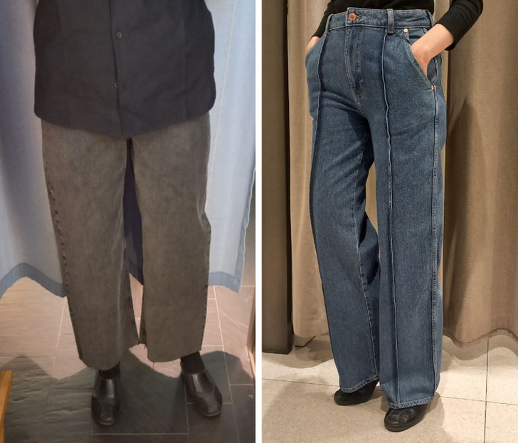 Моделі джинсів та штанів, які навіть стрункі та довгі ноги візуально зроблять коротшими