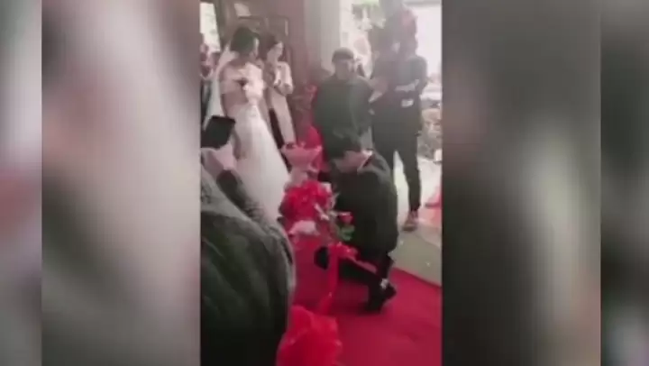 Китаянка відмовилася виходити заміж прямо біля вівтаря