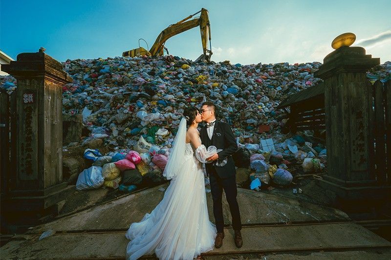 Айріс Сюе та її наречений / Фото: Owen Kang / AFP / © 